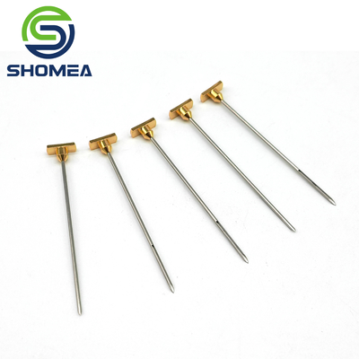 Customized 0.6-1.2mm Diameter  Stainless Steel Hair Implants Needle With Sharp Tip