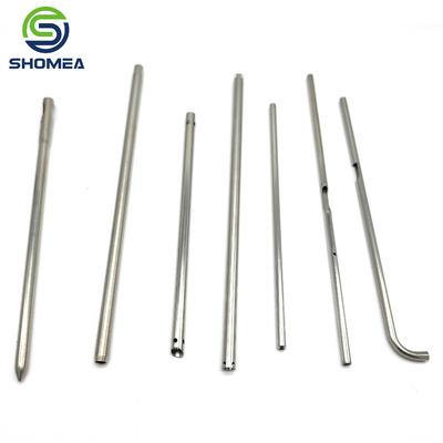 SHOMEA Customized Small Diameter Thin Wall Stainless Steel Endoscope Tube with Slot