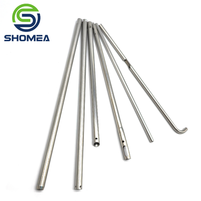 SHOMEA Customized seamless Thin Wall Stainless Steel slot tube with pencil tip