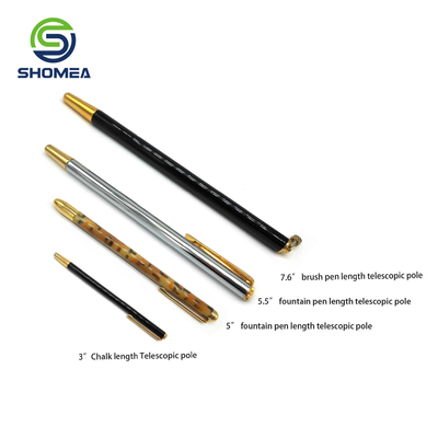 SHOMEA Customized brass nickel plated Retractable pen use for Telescopic pointer