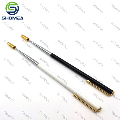 SHOMEA Customized 201/304 Stainless Steel  Telescopic pointer with pen clip