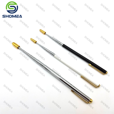 SHOMEA Customized 201/304 Stainless Steel  Telescopic pointer with pen clip