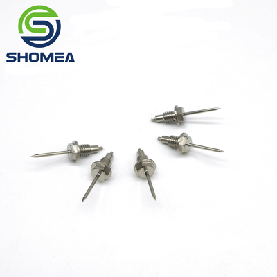Shomea Customized 304/316  stainless steel Gas charge needle with luer lock