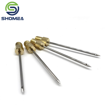 Shomea Customized 304/316  stainless steel pencil point tip needle with M6 thread