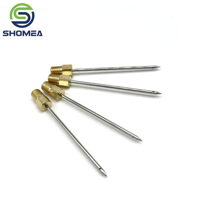 Shomea Customized 304/316  stainless steel pencil point tip needle with M6 thread