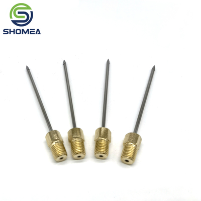 Shomea Customized 304/316  stainless steel pencil point tip needle with M6 thread