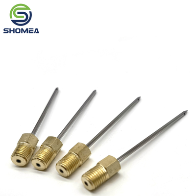 Shomea Customized 304/316  stainless steel pencil point tip needle with M6 thread