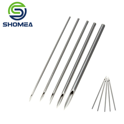 SHOMEA Custom 23-32G Thin Wall stainless steel curve back cut needle