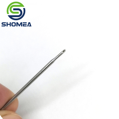 SHOMEA Custom 21G Stainless Steel Bent Single Bevel End Needle