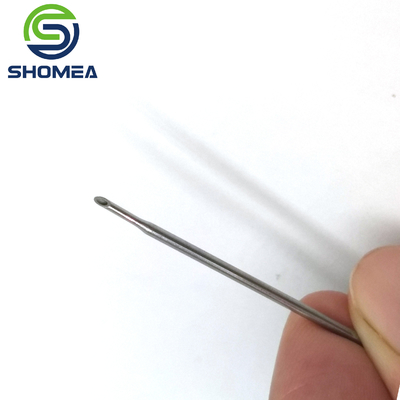 SHOMEA Custom Small Diameter Stainless Steel Swaged needle with single bevel end