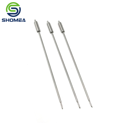 SHOMEA Custom Small Diameter Stainless Steel Swaged needle with single bevel end