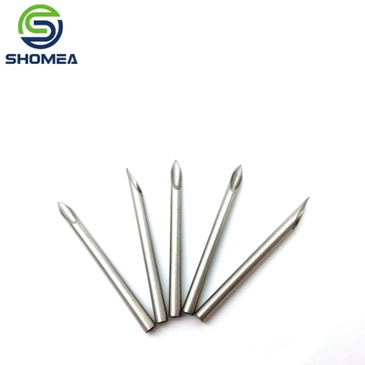 SHOMEA Custom 304/316 Stainless Steel Sandblasting Lancet Needle With Bent Tip