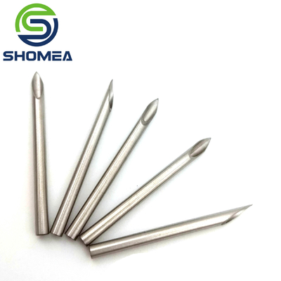 SHOMEA Custom 304/316 Stainless Steel Sandblasting Lancet Needle With Bent Tip