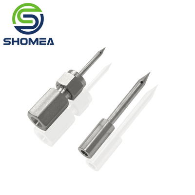 SHOMEA Custom Electrolytic Polishing  Stainless Steel Conical Tip Needle With Side Hole