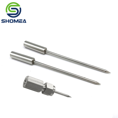 SHOMEA Custom Electrolytic Polishing  Stainless Steel Conical Tip Needle With Side Hole