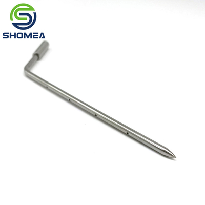 SHOMEA Custom Electrolytic Polishing  Stainless Steel Conical Tip Needle With Side Hole