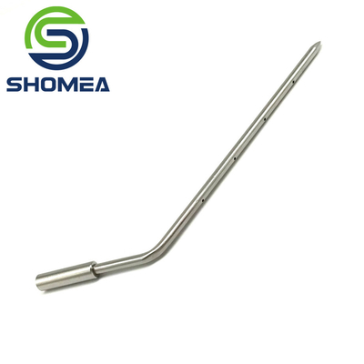 SHOMEA Custom Electrolytic Polishing  Stainless Steel Bent Needle With Conical Tip