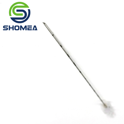 SHOMEA Custom 11G-32G  stainless steel lancet bevel end needle with plastic luer lock