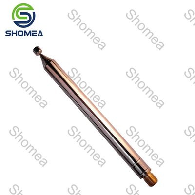 SHOMEA Custom  Stainless Steel /Brass Telescopic Whip Antenna With Rotating Joint