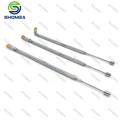 SHOMEA Custom Chrome plated brass Telescopic Antenna with Swivel joint