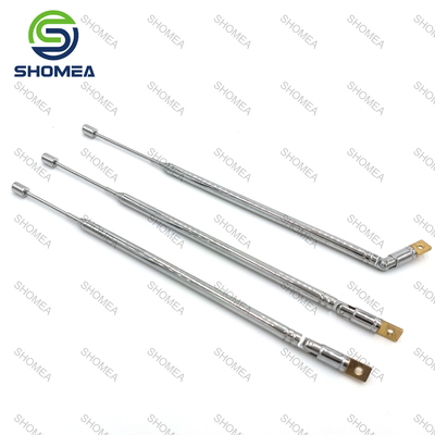 SHOMEA Custom Chrome plated brass Telescopic Antenna with Swivel joint
