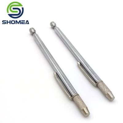 SHOMEA Customized Chrome Plated Brass Brush Extension Tool With Needle