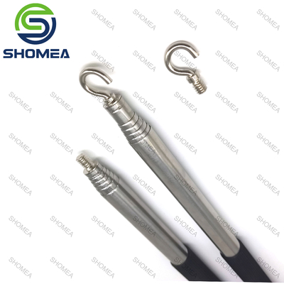 Shomea Customized Stainless Steel Telescopic Pole With Hook