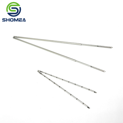 SHOMEA Custom Electrolytic Polishing Stainless Steel bent tip needle with single bevel end