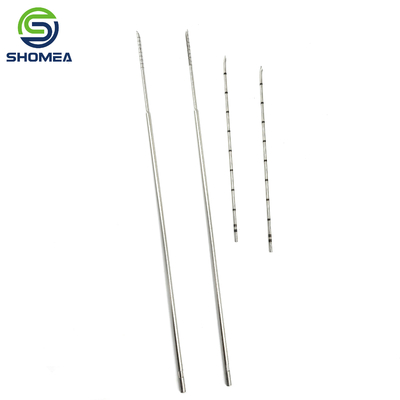 SHOMEA Custom Electrolytic Polishing Stainless Steel bent tip needle with single bevel end