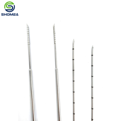 SHOMEA Custom Electrolytic Polishing Stainless Steel bent tip needle with single bevel end