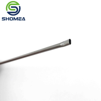 SHOMEA Custom Thin Wall 304/316 Stainless Steel Flat Tube use for Medical equipment