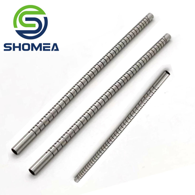 SHOMEA Custom Small Diameter 304/316 Stainless Steel Spring Tube use for Temperature probe