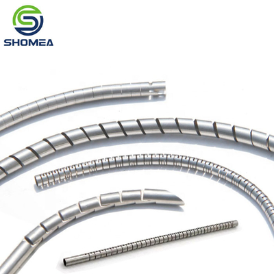 SHOMEA Custom Small Diameter 304/316 Stainless Steel Spring Tube use for Temperature probe