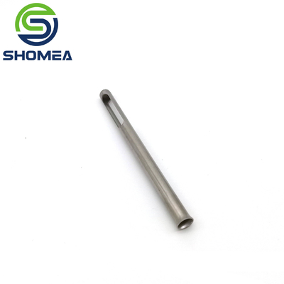 SHOMEA Custom Thin Wall Seamless 1.4307  Stainless Steel cut slot tube with flared end