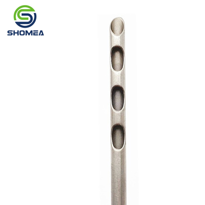 SHOMEA customized Electrolytic polishing Single hole Lipsuction Tube with threaded luer lock
