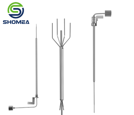 SHOMEA Custom Mirror finish 304/316L Medical Grade IVD Gradient Stainless Steel Sampling Needles