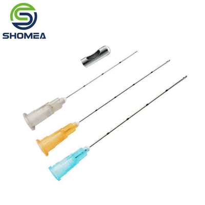 SHOMEA Custom 304/ 316  Stainless steel fat filled needle with plastic hub