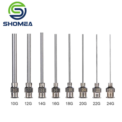 SHOMEA Custom 0.5-2.3mm Diameter 304/ 316  Stainless steel blunt tip dispensing needle