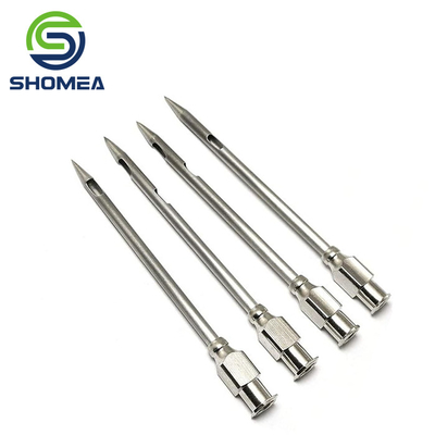 SHOMEA Custom 304/ 316 stainless steel pencil Point Tip  Marinade Injection Needle use for BBQ