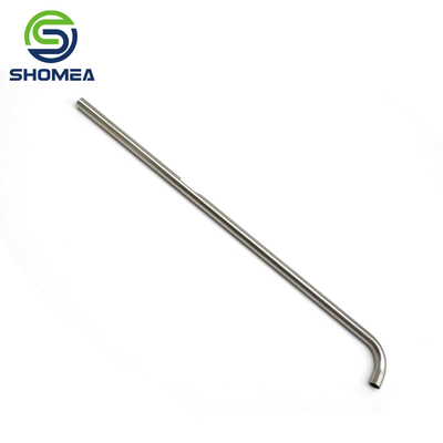 SHOMEA Custom Thin Wall Medical Stainless Steel Curved Endoscopic Suction tubes
