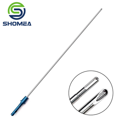 SHOMEA Custom Thin Wall Medical Stainless Steel  bent  Endoscopic Suction Cannula