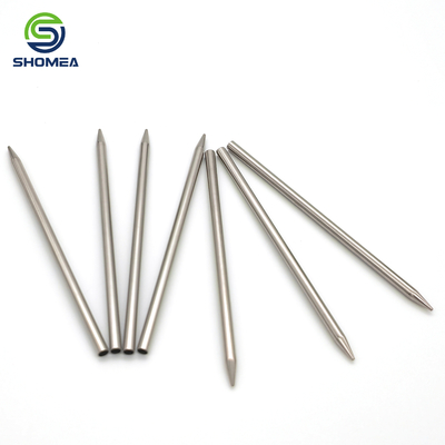 SHOMEA Customized 304/ 316L  Thin wall Stainless Steel Needle Probe with pencil point tip