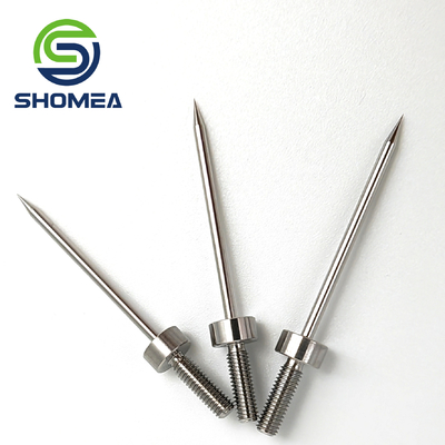SHOMEA Customized Solid Medical Stainless Steel Conical needle with male thread base