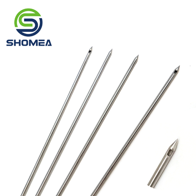 SHOMEA Customized 16G 18G Stainless Steel side hole needle with pencil point tip
