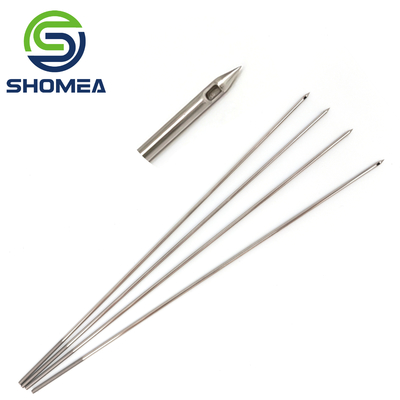 SHOMEA Customized 16G 18G Stainless Steel side hole needle with pencil point tip