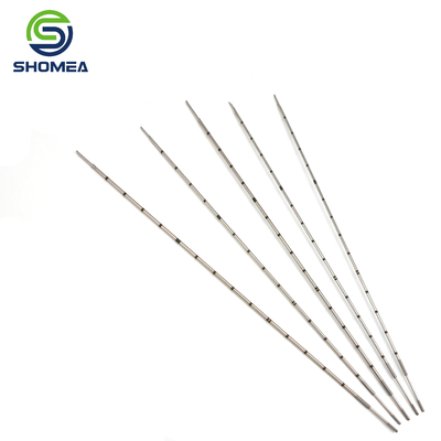 SHOMEA Custom 18G Laser Marking Double-chamber needle Stainless Steel trocar needle