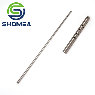 SHOMEA Custom small Diameter thin wall Stainless steel multihole irrigation tube
