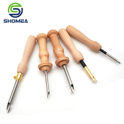 SHOMEA Custom DIY gold plated big eye stainless steel  Embroidery Needle