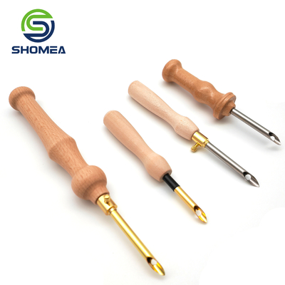 SHOMEA Custom DIY gold plated big eye stainless steel  Embroidery Needle