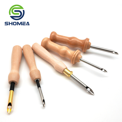 SHOMEA Custom DIY gold plated big eye stainless steel  Embroidery Needle